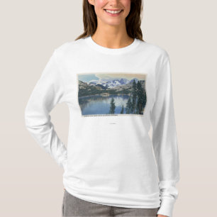 Uitzicht van het Shadow Lake, Sierra Nevada Mounta T-shirt