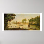 Uitzicht van het Shepperton op de Theems, na Poster (Voorkant)