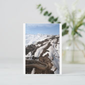 Uitzicht van het skioord Valle Nevado Chili Briefkaart (Staand voorkant)