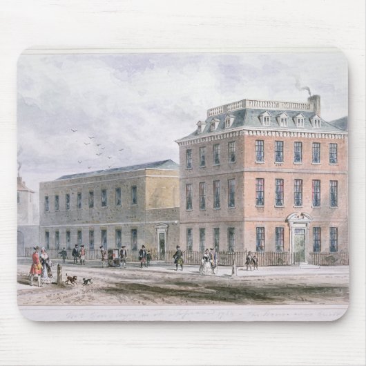 Uitzicht van het Soho Square en Carlisle House Muismat (Voorkant)