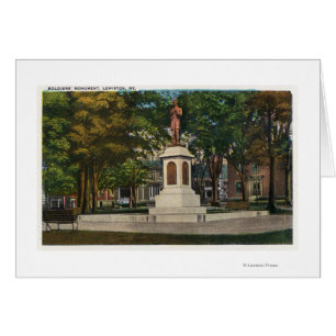 Uitzicht van het soldatenmonument