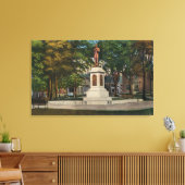 Uitzicht van het soldatenmonument canvas afdruk (Insitu (Woonkamer))