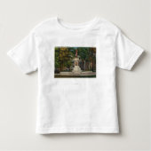 Uitzicht van het soldatenmonument kinder shirts (Voorkant)