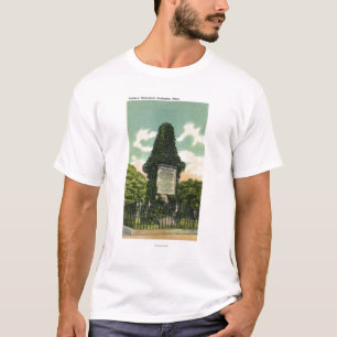Uitzicht van het soldatenmonument t-shirt