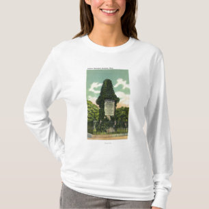 Uitzicht van het soldatenmonument t-shirt
