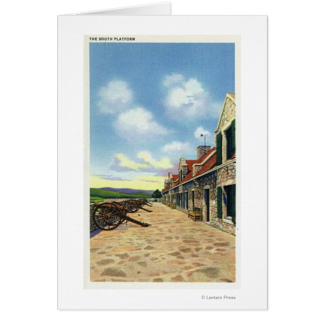 Uitzicht van het South Platform (Voorkant)