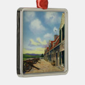 Uitzicht van het South Platform Metalen Ornament (Rechts)