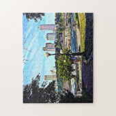 Uitzicht van het staatspark Niagara Herfsten Legpuzzel (Verticaal)