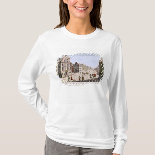 Uitzicht van het stadhuis, Boston T-shirt (Voorkant)