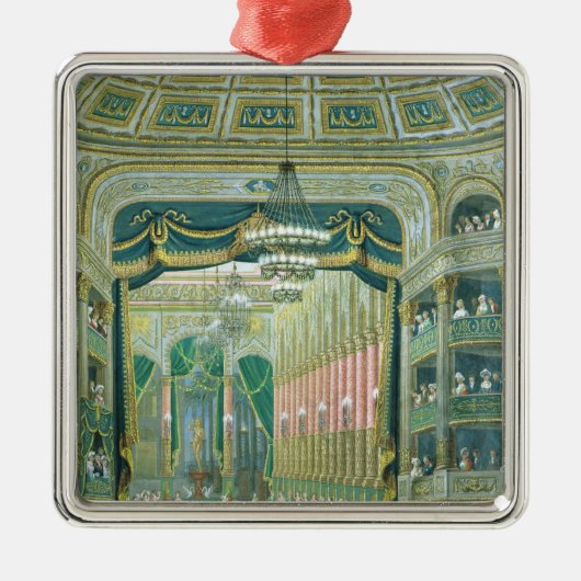 Uitzicht van het stadium van de operatie van Parij Metalen Ornament (Voorkant)