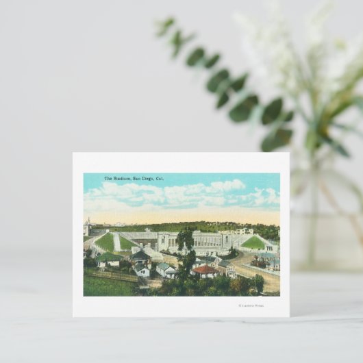 Uitzicht van het StadiumSan Diego, CA Briefkaart (Staand voorkant)