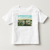 Uitzicht van het StadiumSan Diego, CA Kinder Shirts (Voorkant)