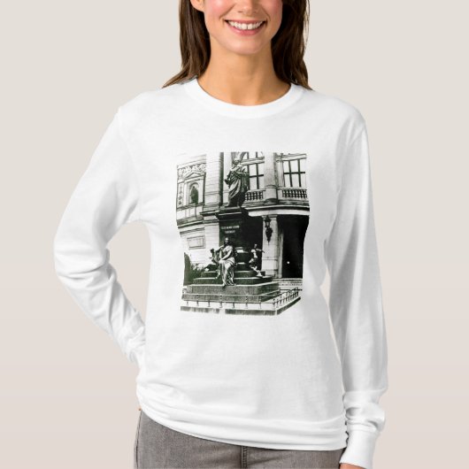 Uitzicht van het standbeeld Mendelssohn T-shirt (Voorkant)