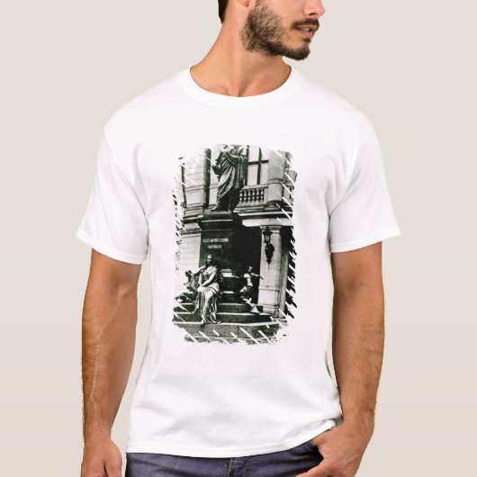 Uitzicht van het standbeeld Mendelssohn T-shirt (Voorkant)