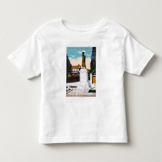 Uitzicht van het standbeeld van generaal Warren Kinder Shirts (Voorkant)