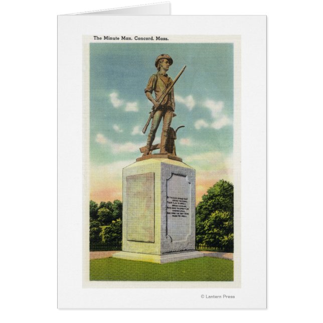 Uitzicht van het statuut van het kleine Man (Voorkant)