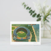 Uitzicht van het Stedelijke StadiumCleveland, OH Briefkaart (Staand voorkant)