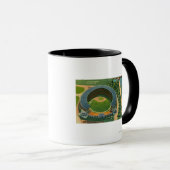 Uitzicht van het Stedelijke StadiumCleveland, OH Mok (Voorkant rechts)