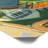 Uitzicht van het Stedelijke StadiumCleveland, OH Poster (Hoek)