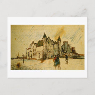 Uitzicht van Het Steen (F1351) Van Gogh Fine Art Briefkaart