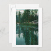 Uitzicht van het Stella LakeWawona, CA Briefkaart (Voorkant / Achterkant)