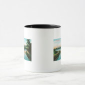 Uitzicht van het Stowe-meer in Golden Gate Park Mok (Midden)