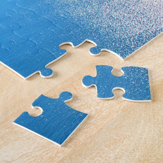 Uitzicht van het strand van Manzanita, kust van Or Legpuzzel (Zijkant)