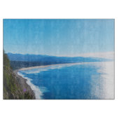 Uitzicht van het strand van Manzanita, kust van Or Snijplank (Voorkant)