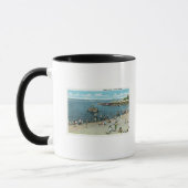 Uitzicht van het strand van Salem Willows Mok (Links)