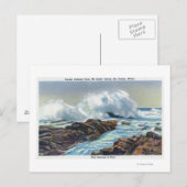 Uitzicht van het Surf Briefkaart (Voorkant / Achterkant)
