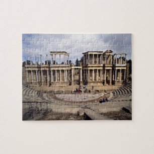 Uitzicht van het theater, 24 voor Christus (foto)  Legpuzzel