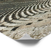 Uitzicht van het theater, c.360 BC Poster (Hoek)