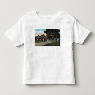Uitzicht van het toeristische park kinder shirts