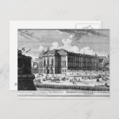 Uitzicht van het Trautson-paleis gebouwd voor graa Briefkaart (Voorkant / Achterkant)