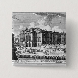 Uitzicht van het Trautson-paleis gebouwd voor graa Vierkante Button 5,1 Cm
