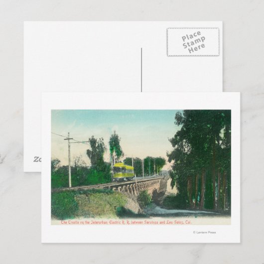 Uitzicht van het Verdrag betreffende de interstede Briefkaart (Voorkant / Achterkant)