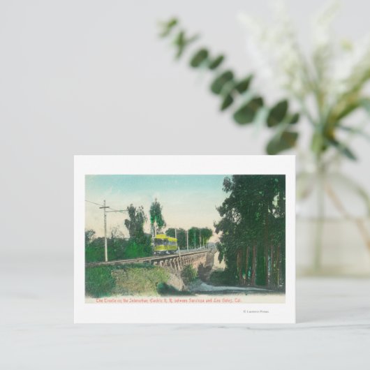 Uitzicht van het Verdrag betreffende de interstede Briefkaart (Staand voorkant)