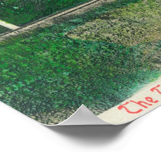 Uitzicht van het Verdrag betreffende de interstede Poster (Hoek)