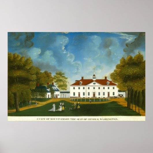Uitzicht van het Vernon - American Fine Art Poster (Voorkant)
