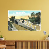 Uitzicht van het Viaduct Canvas Afdruk (Insitu (Woonkamer))