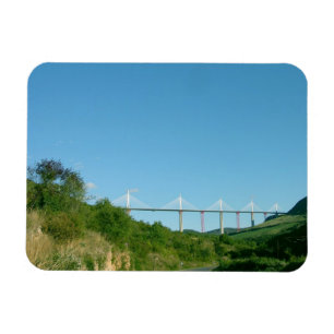 Uitzicht van het viaduct, voltooid in december 200 magneet