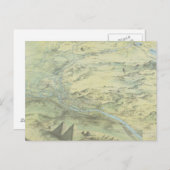 Uitzicht van het vogeloog van Caïro Briefkaart (Voorkant / Achterkant)