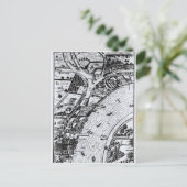 Uitzicht van het vogeloog van de Theems Briefkaart (Staand voorkant)