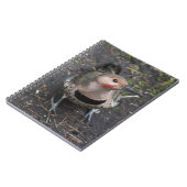 Uitzicht van het vogeloog van het noordelijke vlie notitieboek (Linkerzijde)