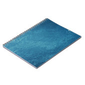 Uitzicht van het vogeloog van het waterlichaam notitieboek (Linkerzijde)