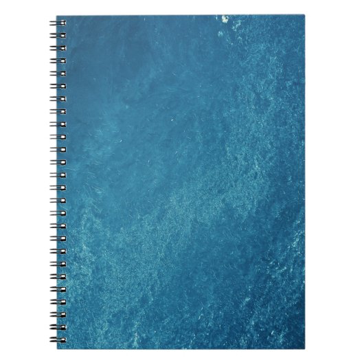 Uitzicht van het vogeloog van het waterlichaam notitieboek (Voorkant)