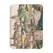 Uitzicht van het vogeloog van Praag van de Neurenb Magneet (Verticaal)