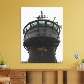 Uitzicht van het voorste gedeelte van de bovenbouw canvas afdruk (Insitu (Woonkamer))