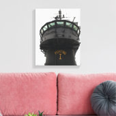 Uitzicht van het voorste gedeelte van de bovenbouw canvas afdruk (Insitu (Woonkamer))