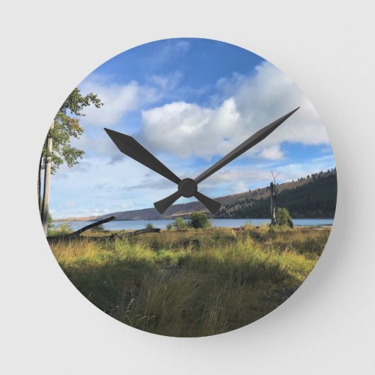 Uitzicht van het Wallowa Lake Ronde Klok (Voorkant)